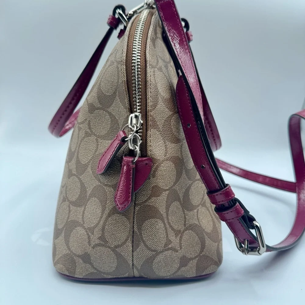 Coach Peyton Signature Satchel/Shoulder Bag | Very Good Used Condition